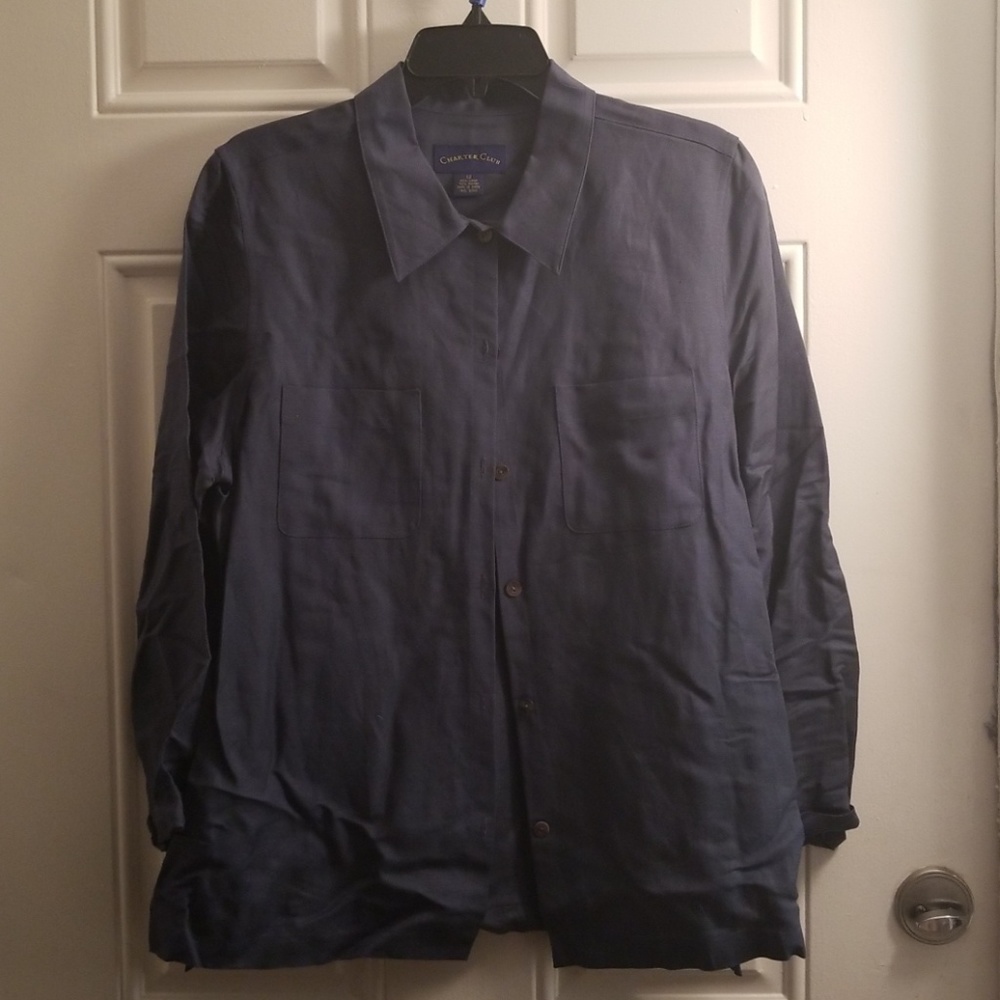 Blue Linen shirt